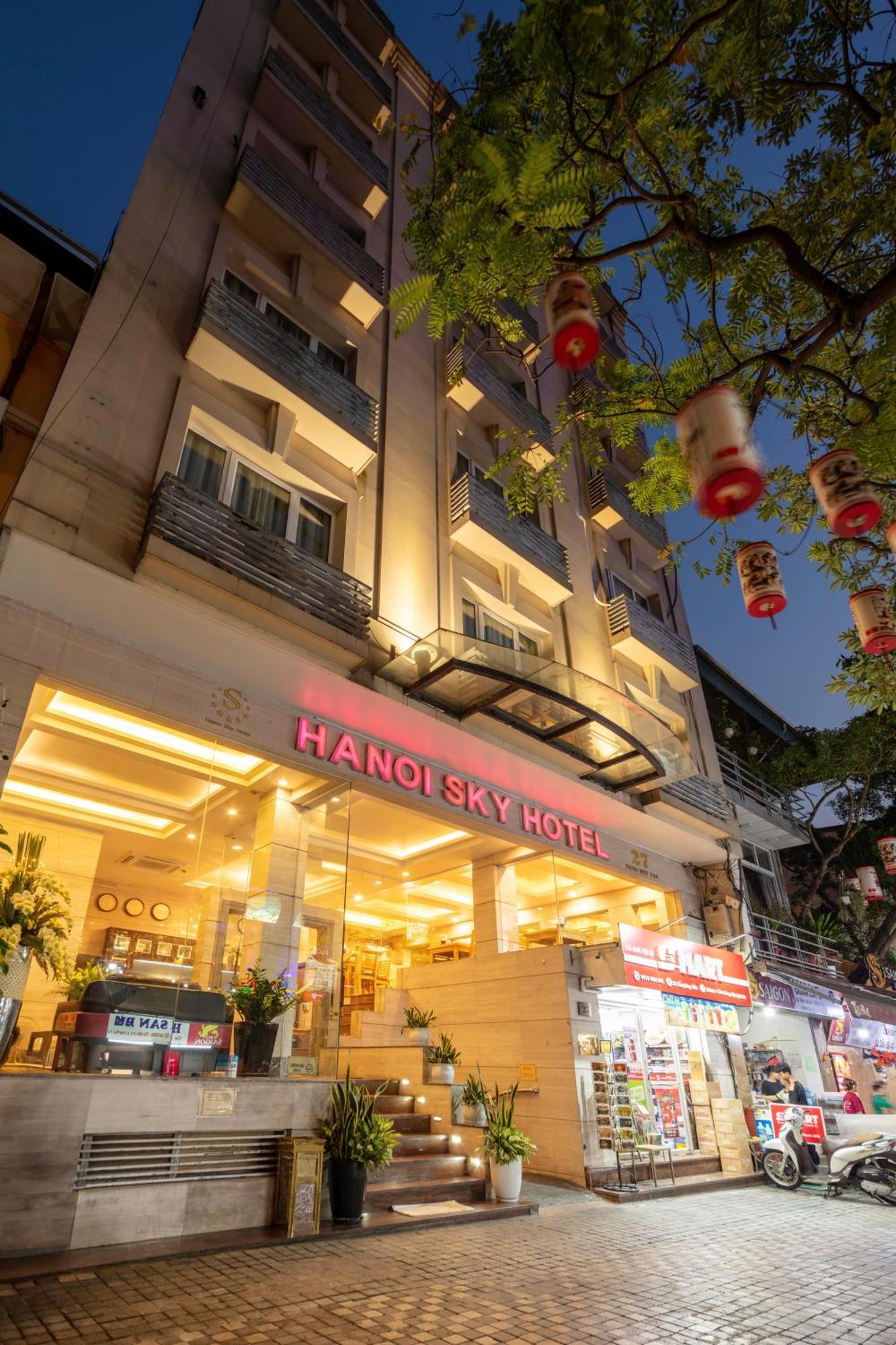 Hanoi Sky Hotel Exterior photo